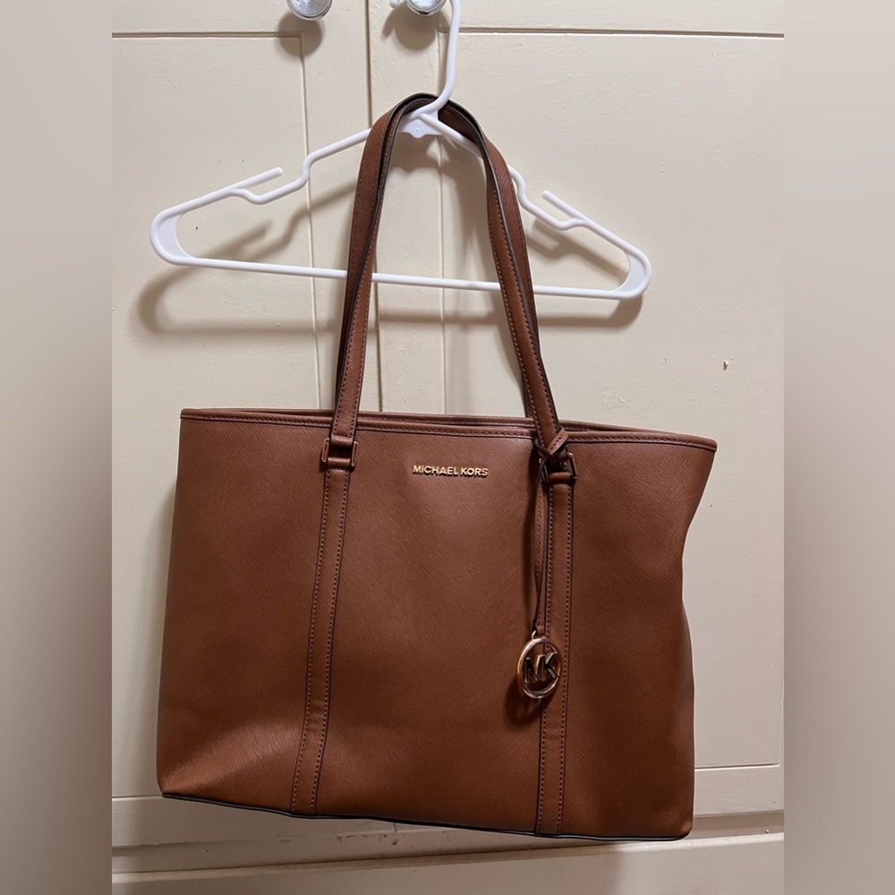 Michael Kors Brown Tote Bag